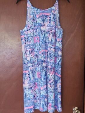 Lilly Margo Dress “whisper blue yeah buoy”